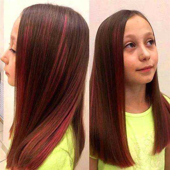 Как красиво покрасить волосы к школе