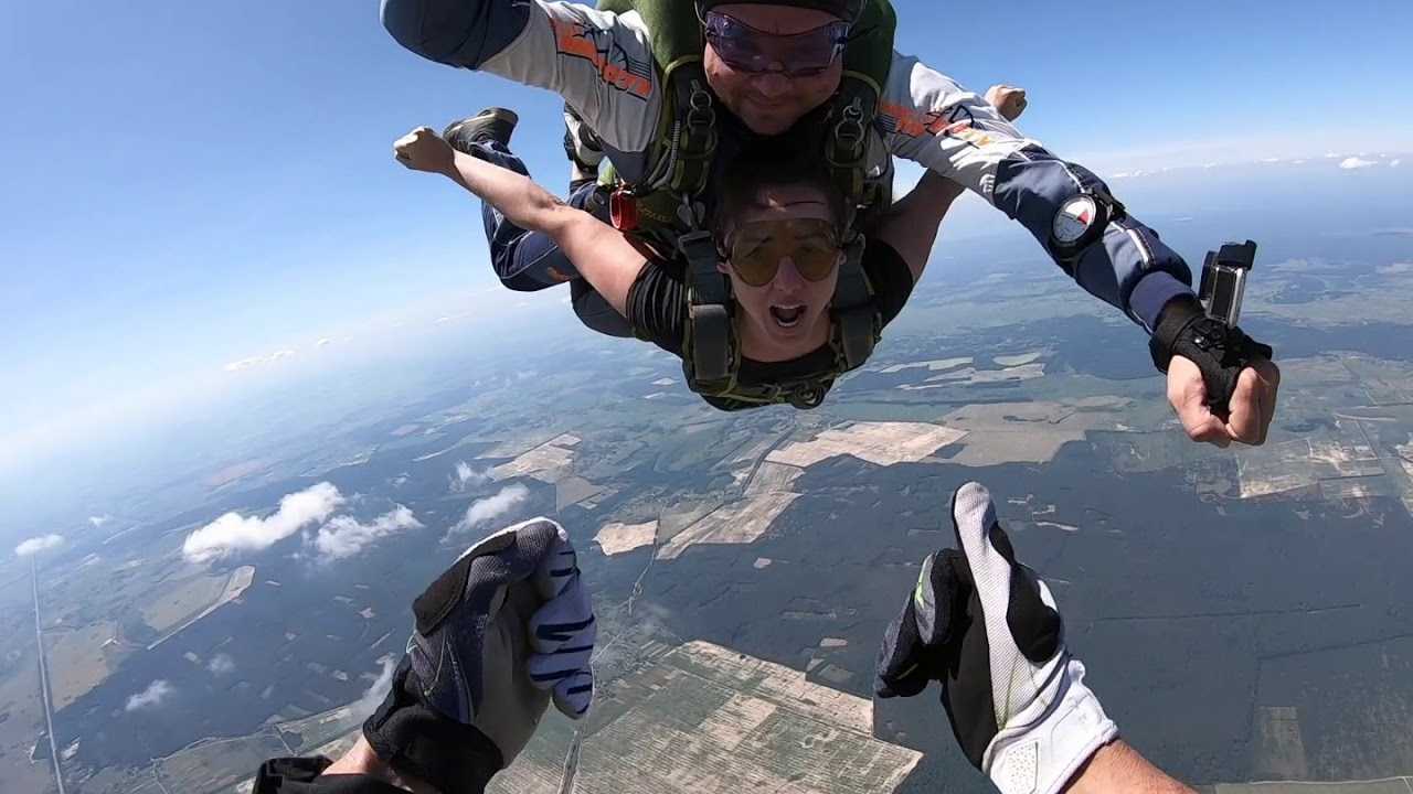 Страх прыжка с парашютом - узнай