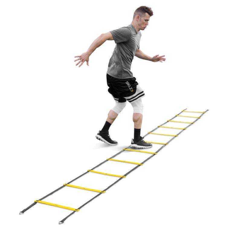 Упражнения с координационной лестницей для легкой атлетики — виды конструкций и монтаж