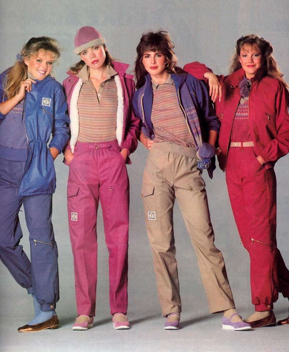 Одежда девушек в 90 е годы