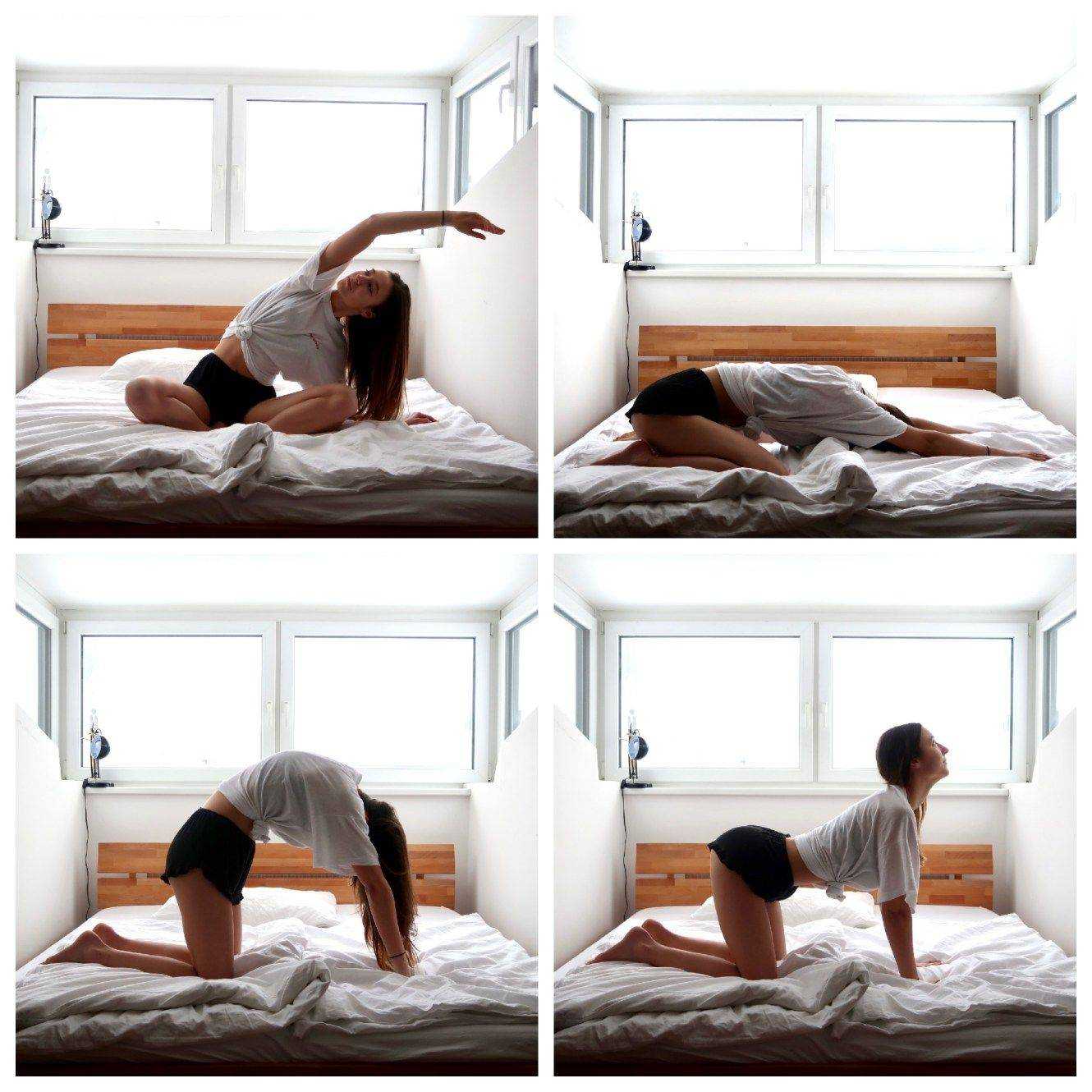 Утренний комплекс йоги для начинающих | yogamaniya