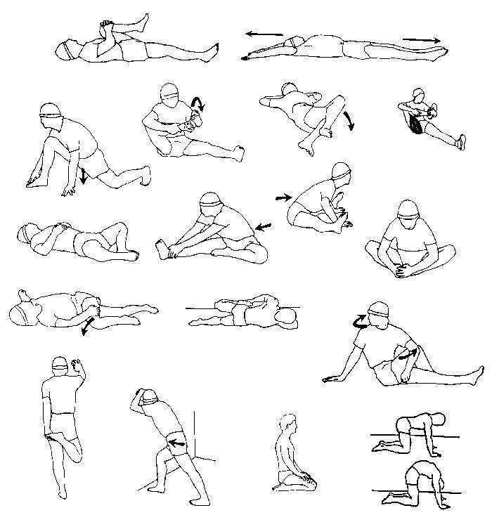 20 упражнений для растяжки ног
