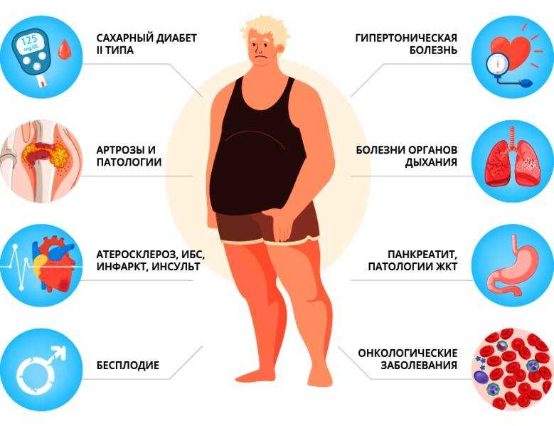 Лишний вес, гиподинамия и сердечно-сосудистые заболевания | образ жизни и риск ссз
