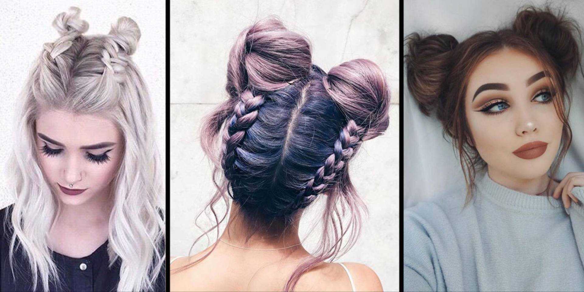 Как сделать рожки из волос на голове?
