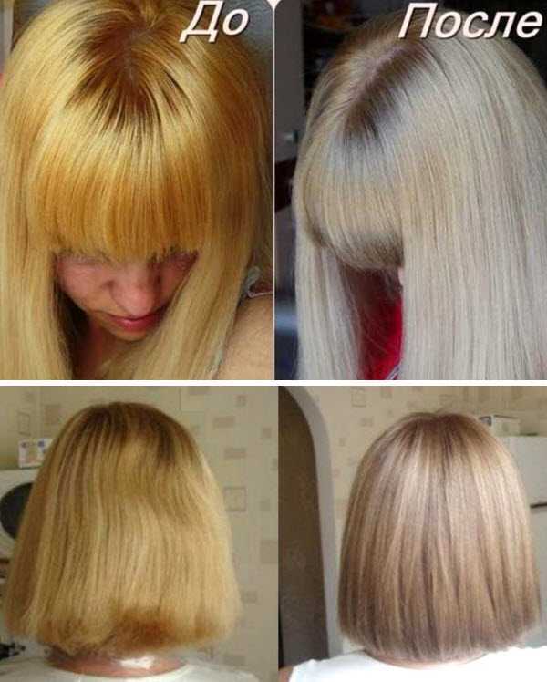 Фото волос до и после окраски. техники окрашивания волос