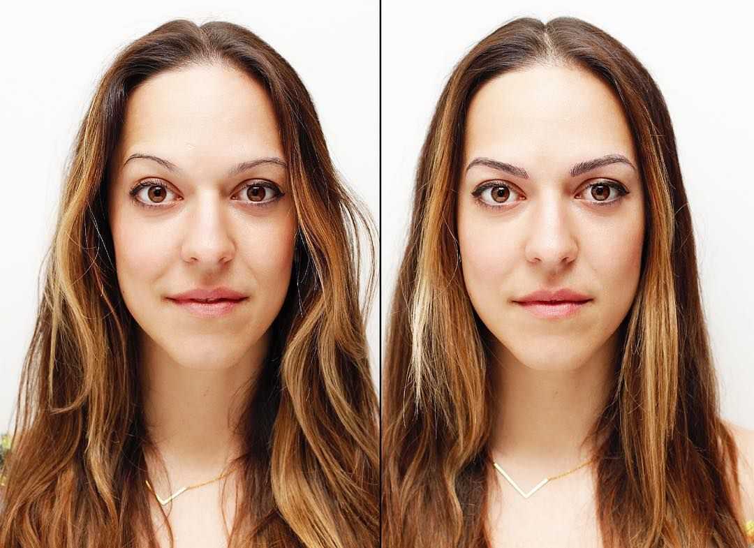 Как брови меняют лицо до неузнаваемости
